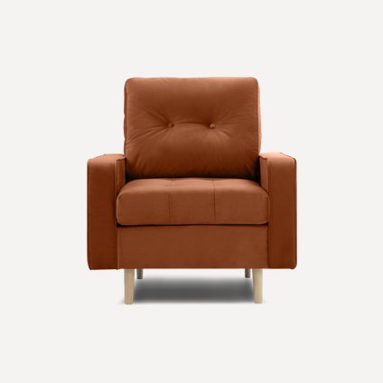 Кресло Ситено Barhat Ginger