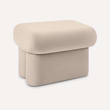 Банкетка Хайл Велюр Бежевый