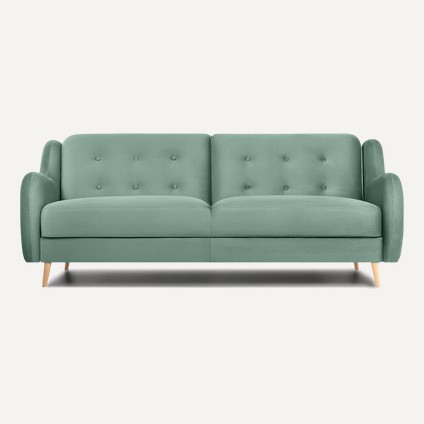 Диван прямой Бриес Barhat Mint