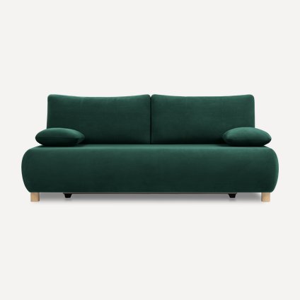 Диван прямой Рейли Velvet Emerald