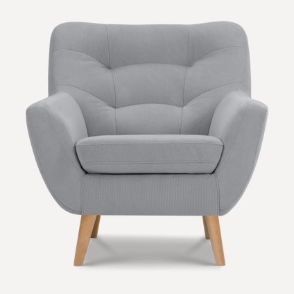 Кресло Витио Velvet Silver