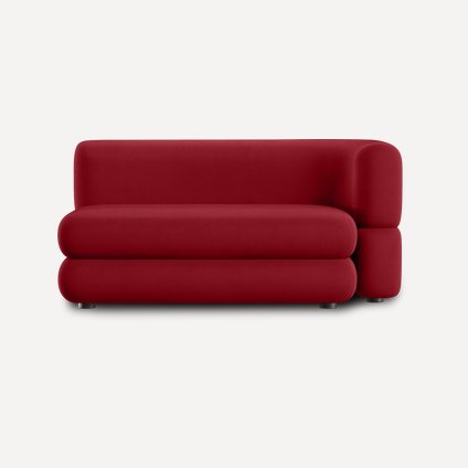 Диван прямой Brera-7 Velour Cherry