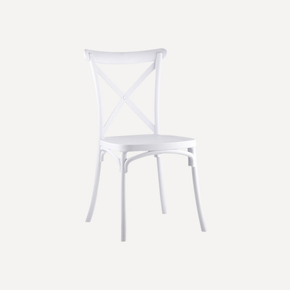 Стул Кроссбэк Белый