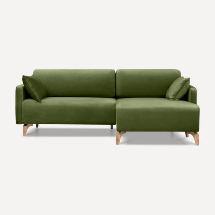 Диван угловой Льери Barhat Olive