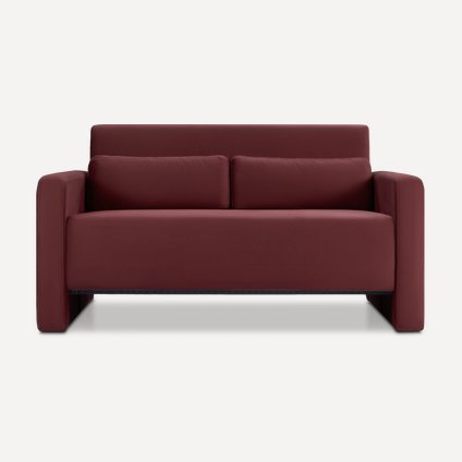 Диван прямой Ланер-Мини 120 Velvet Marsala