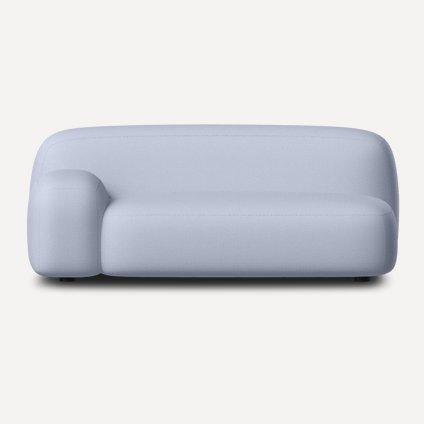 Диван прямой Риббл-2 Букле Лиловый