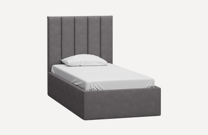 Кровать Вега-Floor 90 Velvet Grey