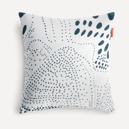 Подушка Тут Рядом Счастье Серо-графитовая