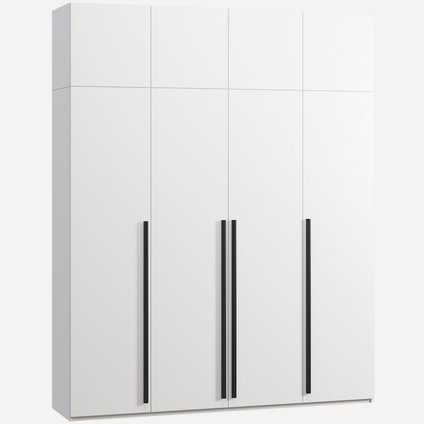 Распашной шкаф Кимбол-4.1-180-50-250 White