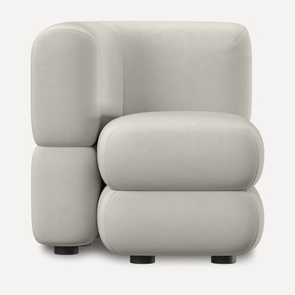 Кресло Brera-13 Velour Smoke