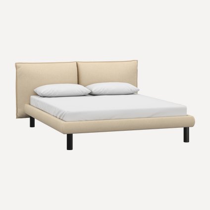 Кровать Кейт 200 Textile Beige