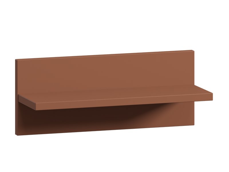Полка Оберг 40x16 Терракотовый
