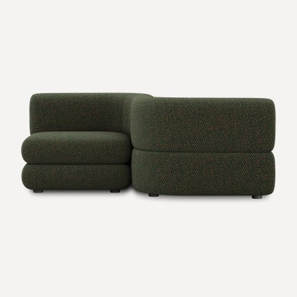 Диван модульный Брера-2 Bucle Green