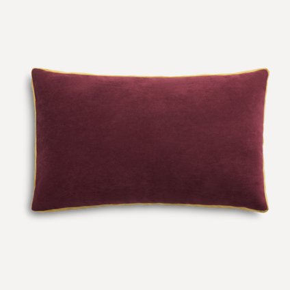 Подушка Бирни Velvet Marsala 50x30