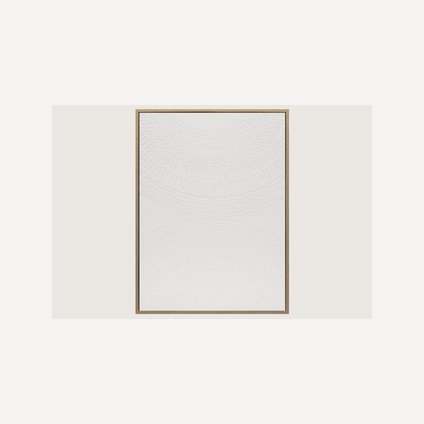 Картина Рельеф Арки Белый 60x80