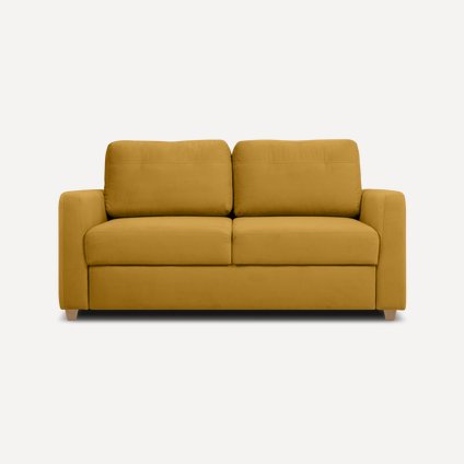 Диван прямой Бруквиль Velvet Yellow
