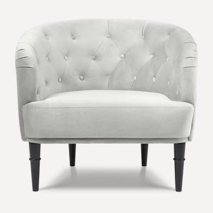 Кресло Шенто Barhat White