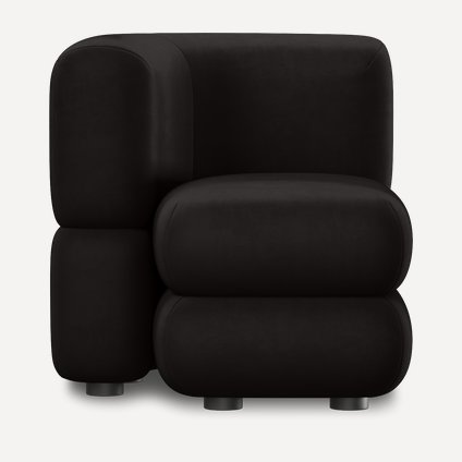 Кресло Brera-13 Velour Black