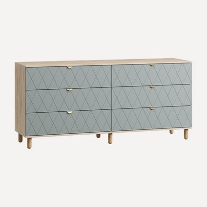 Комод Теджонс-4 Diamond Mentol