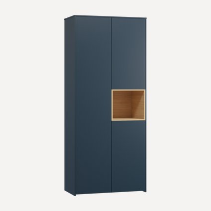 Распашной шкаф Висмар 2.0-103x240 Темно-синий