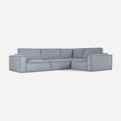 Диван модульный Этен 3 Vertical Silver