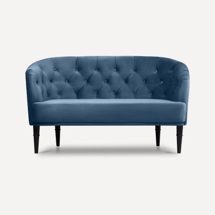 Диван прямой Шенто Barhat Navy Blue