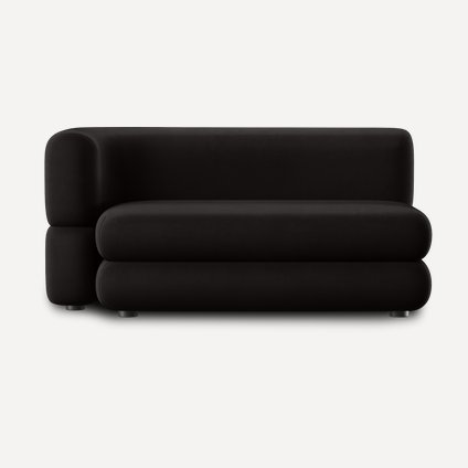 Диван прямой Brera-8 Velour Black