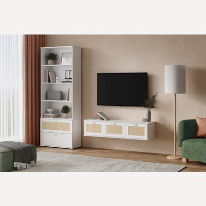 Модульная гостиная Алвис White