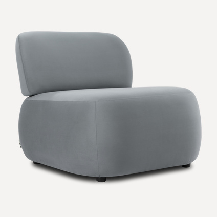 Кресло Нелви Velvet Grey