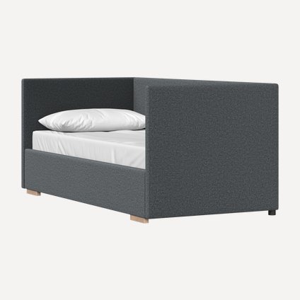 Кровать Сеон 120 Textile Grafit