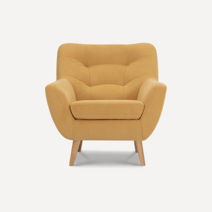 Кресло Витио Velvet Yellow