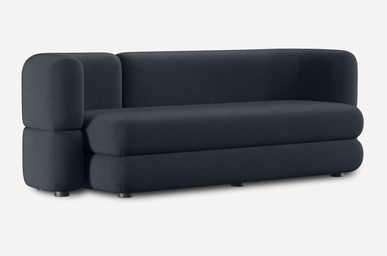 Диван прямой Brera Velour Night - фото 2