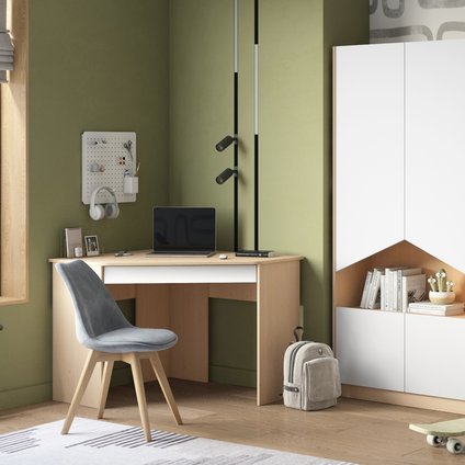 Модульная детская Пенни-6 Plywood White