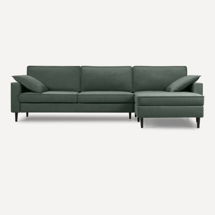 Диван угловой Дисент-2 Velvet Olive