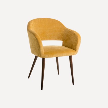 Стул Одар-2 Velvet Yellow