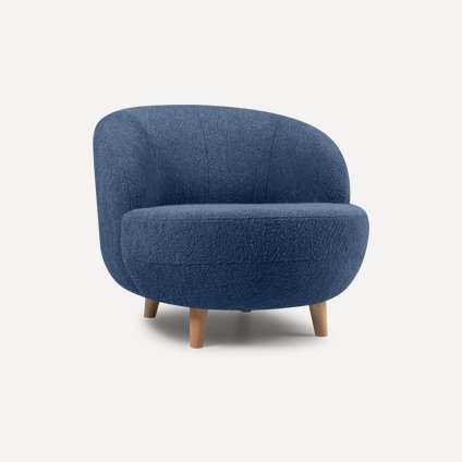 Кресло Иденси Bucle Blue