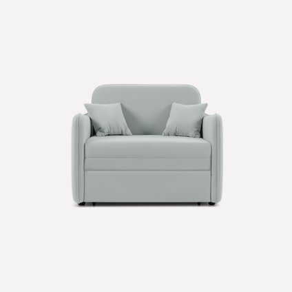 Кресло-кровать Кейсес Velvet Silver