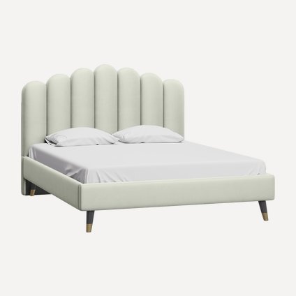 Кровать Лиель 160 Velvet Milk