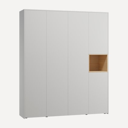 Распашной шкаф Висмар-4.1 Ash