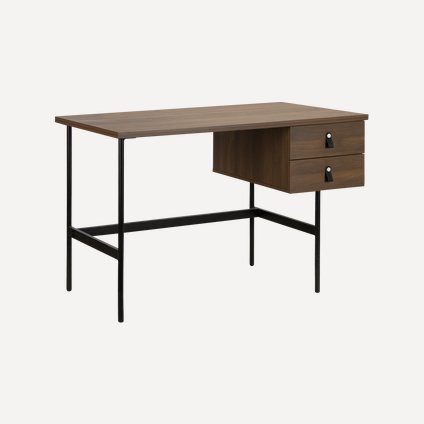 Письменный стол Хейден 120x60 Древесный темный/Черный