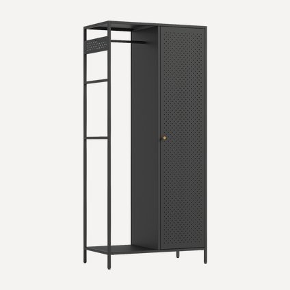 Прихожая Бенсон 80x175 Черный