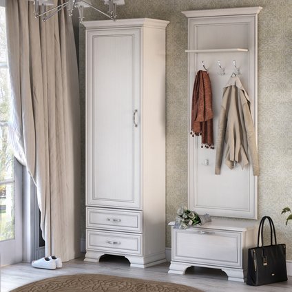 Модульная прихожая Тиффани Светло-бежевый