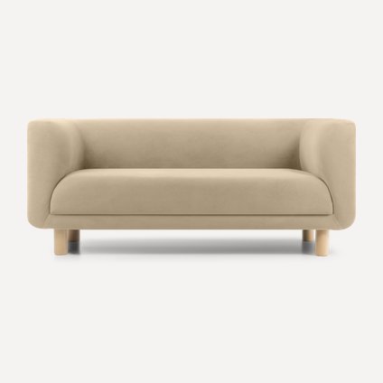 Кушетка Венето Velvet Beige