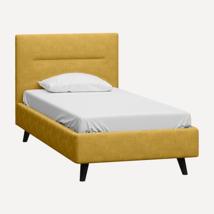 Кровать Пайл 90 Velvet Yellow