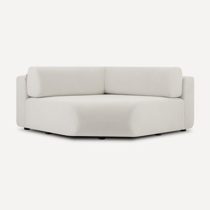 Угловое кресло Маиль-2 Bucle White