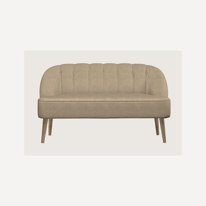 Диван прямой Мона Velvet Beige