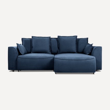 Диван угловой Напа Velvet Blue