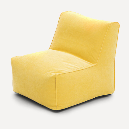 Кресло Клеон Velvet Yellow