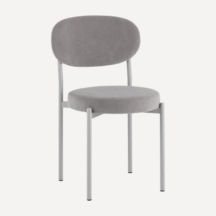 Стул Ламли Velvet Light Grey