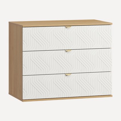 Комод Монблан-3 Fancy Milk Oak